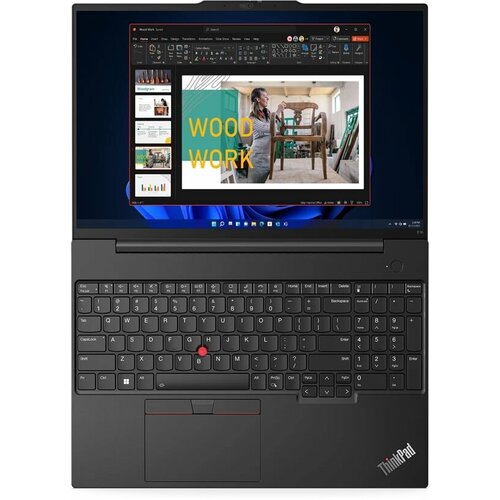 Ноутбук Lenovo ThinkPad E16 Gen 1 21JNS0F400 Core i7 2400 MHz 13700H32768Mb1024 Gb SSD161920x1200Win 11 Pro 16080000₽