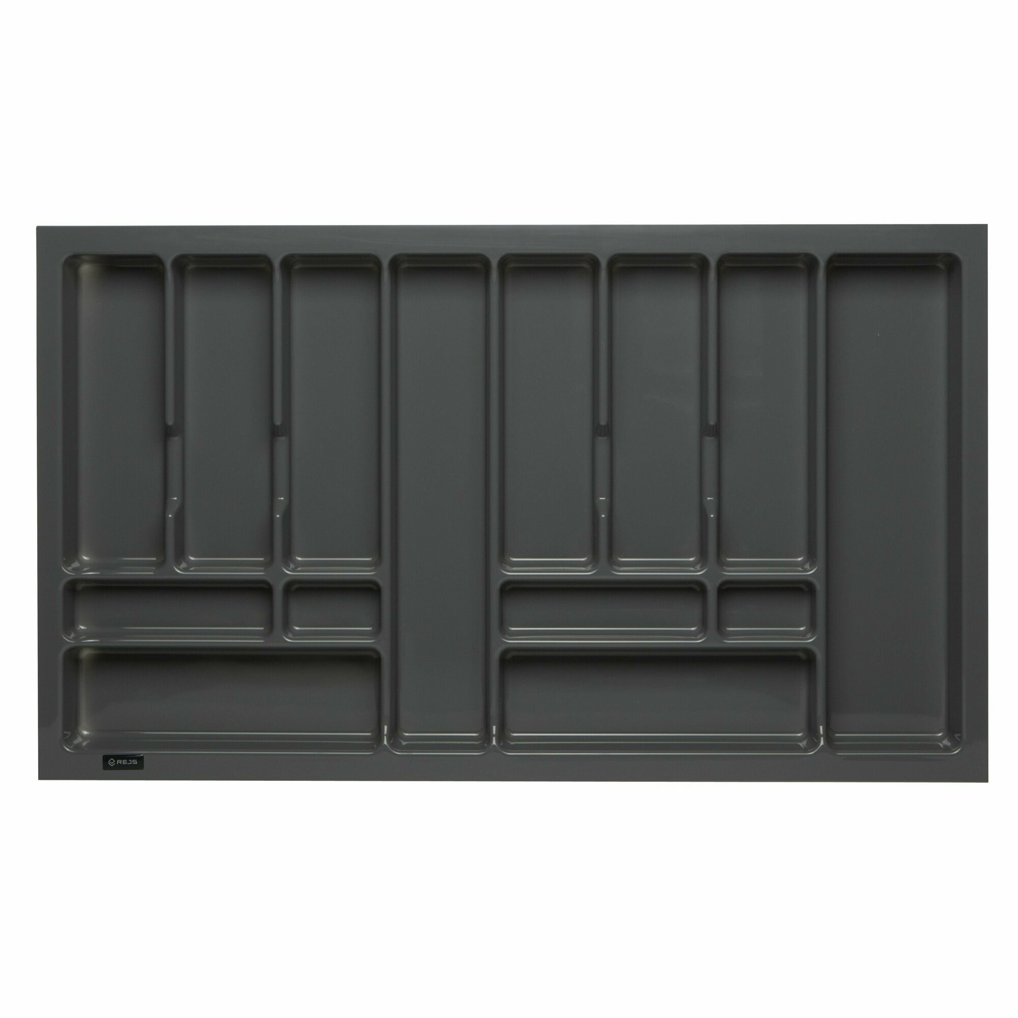 фото Лоток для столовых приборов REJS PRO в базу 900 мм, серый