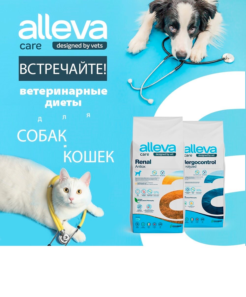 Сухой корм Alleva Care Dog Adult Renal-Antiox 2 кг