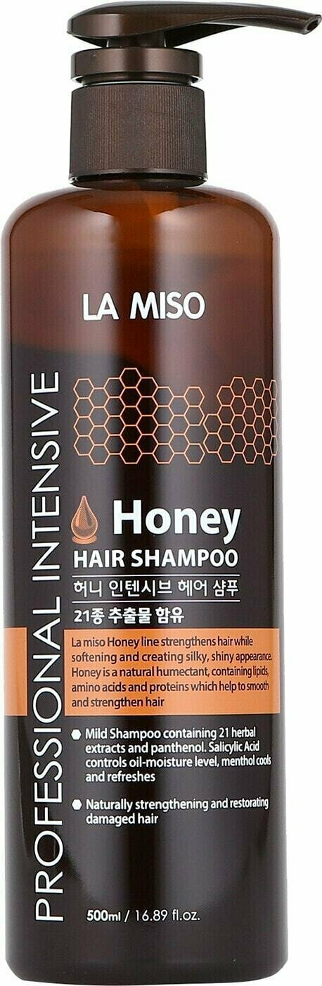 Шампунь для волос La Miso Professional Intensive Honey 500мл 3 шт