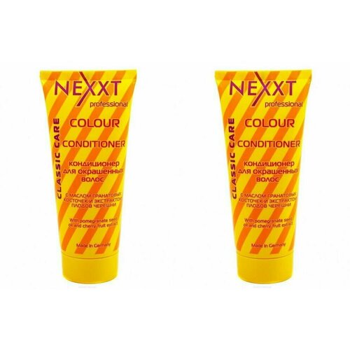 Купить Кондиционер для окрашенных волос Nexxt, с маслом гранатовых косточек и экстрактом плодов черешни, 200 мл, 2 уп., NEXPROF
