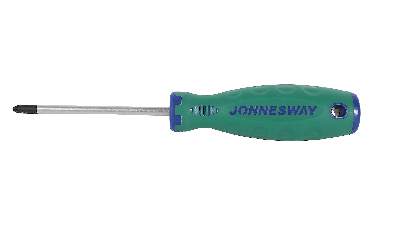 Отвертка Jonnesway стержневая крестовая ANTI-SLIP GRIP, PH2х100 мм - фото №7