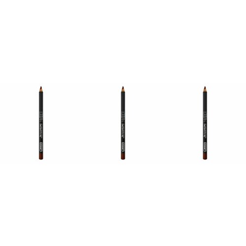 Карандаш для губ Locean, Lipliner Wood Pencil #04, Wine Brown, 3 уп.
