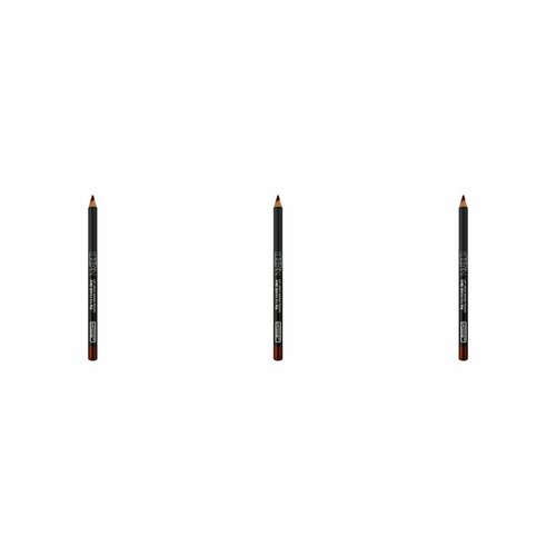 Карандаш для губ Locean, Lipliner Wood Pencil #04, Wine Brown, 3 уп.
