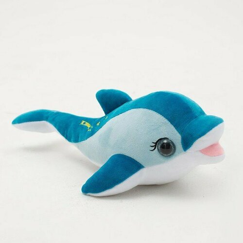 Мягкая игрушка «Дельфин», цвет синий, 36 см (комплект из 2 шт)