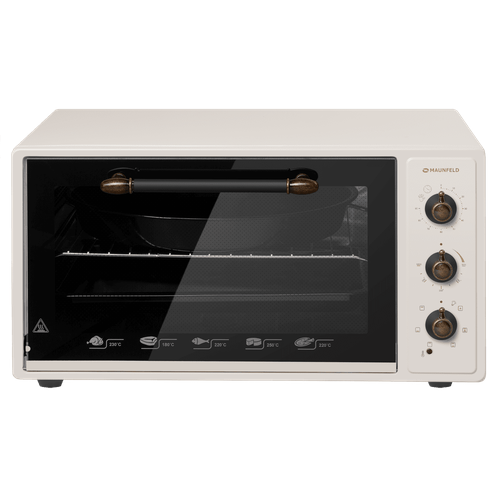 Печь электрическая MAUNFELD СEMOA456 RIB бежевый бронза 1499000₽