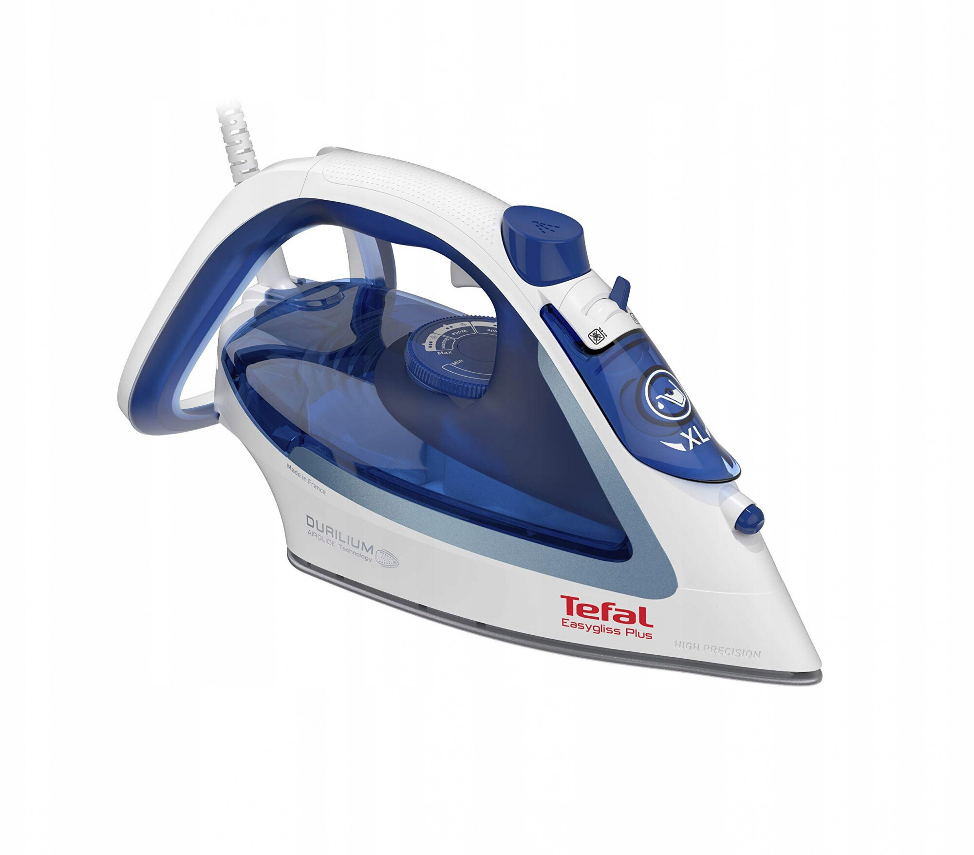 TEFAL FV5715E0 Утюг, 2400Вт, 195г, белый/синий