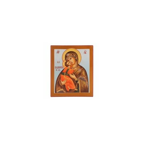 Икона БМ Владимирская 17х21 #117827 икона печать на дереве 17х21 бм избавительница 143261