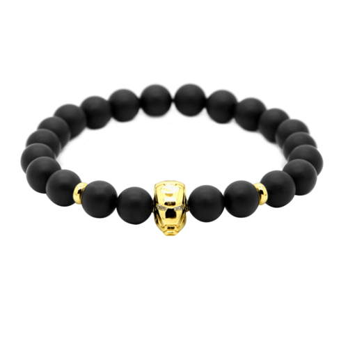 фото Браслет, размер 20 см, диаметр 8 см, черный mrjones