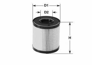 Масляный фильтр clean filters ML4524 вставка