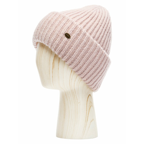 фото Шапка бини labbra, демисезон/зима, шерсть, размер 57, розовый