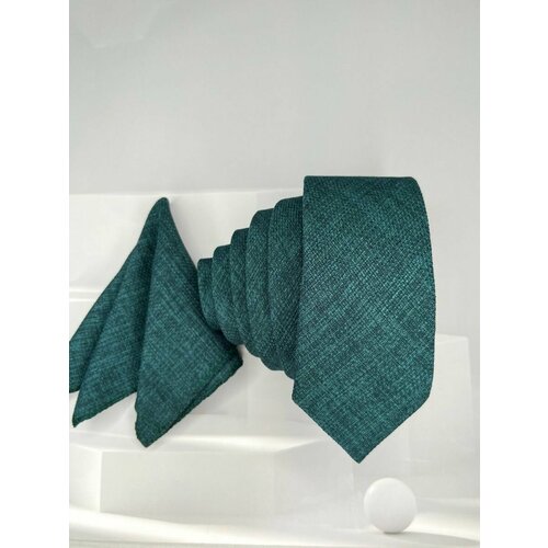 Галстук , для мужчин, зеленый