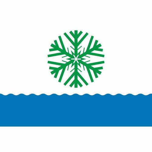 Флаг Новодвинска. Размер 135x90 см.