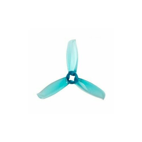 Пропеллер Gemfan WinDancer 3028 3-х лопастной Clear Blue 2 пары PMPC3028-3L