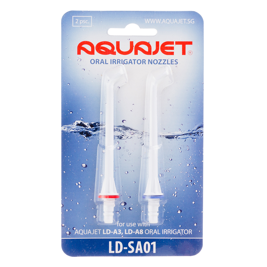 Насадки к ирригатору Little Doctor AquaJet LD-A8 и LD-A3 стандартные LD-SA01 2 шт