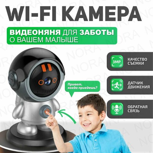 Умная Wi Fi Камера видеонаблюдения Видеоняня Космонавт 289200₽
