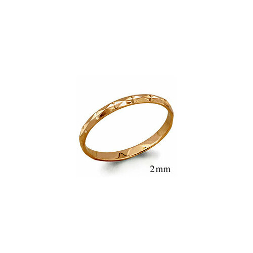 фото Кольцо кольцо из золота 50112, красное золото, 585 проба, размер 15, золотой dragomarket