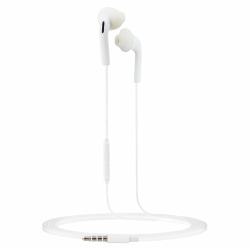 Наушники-вкладыши с микрофоном SmartBuy S6 11м белый - 3 шт 1172₽