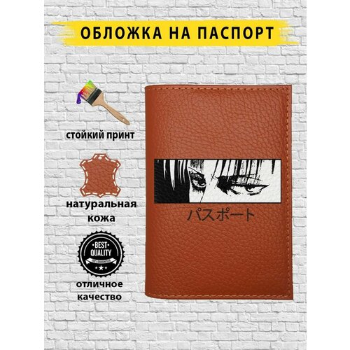 Обложка для паспорта  EYESBOY.ORANGE, оранжевый