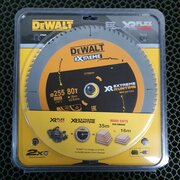 Диск пильный для резки дерева DeWalt 255x30 80T Flex Volt