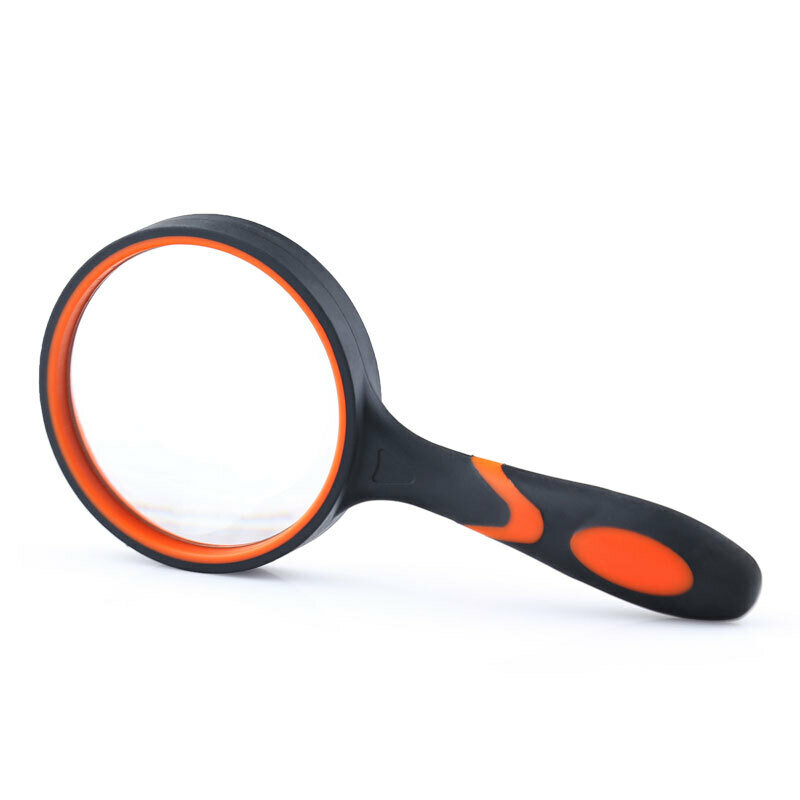 Ручная лупа High Power Double Color Magnifying Glass 8x65