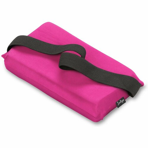 Подушка для растяжки INDIGO SM-358-2, розовый 24,5*12,5 см