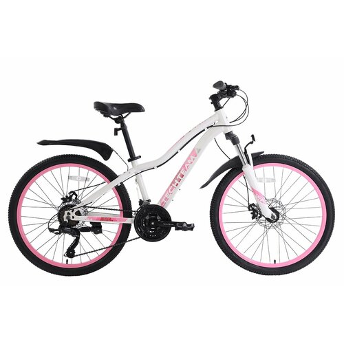 Велосипед Tech Team Delta 24х13 бело-розовый 31125₽