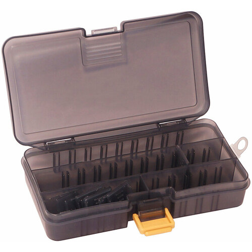 Коробка Kosadaka TB-S34B-SMK, 16x9x3см для приманок, регулируемая, дымчатая