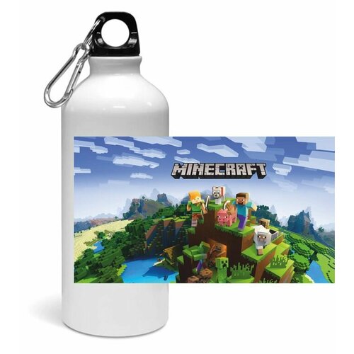 фото Спортивная бутылка minecraft № 14 bugrikshop
