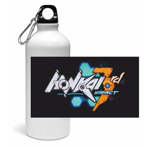 фото Спортивная бутылка по игре honkai impact 3rd , хонкай импакт № 6 bugrikshop