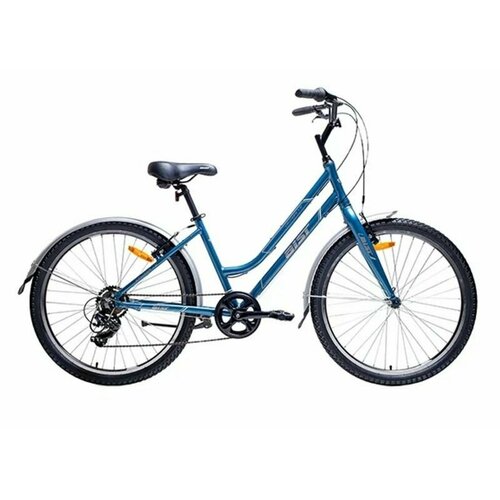 фото Велосипед городской aist cruiser 1.0 w 16,5-рама, 26 голубой