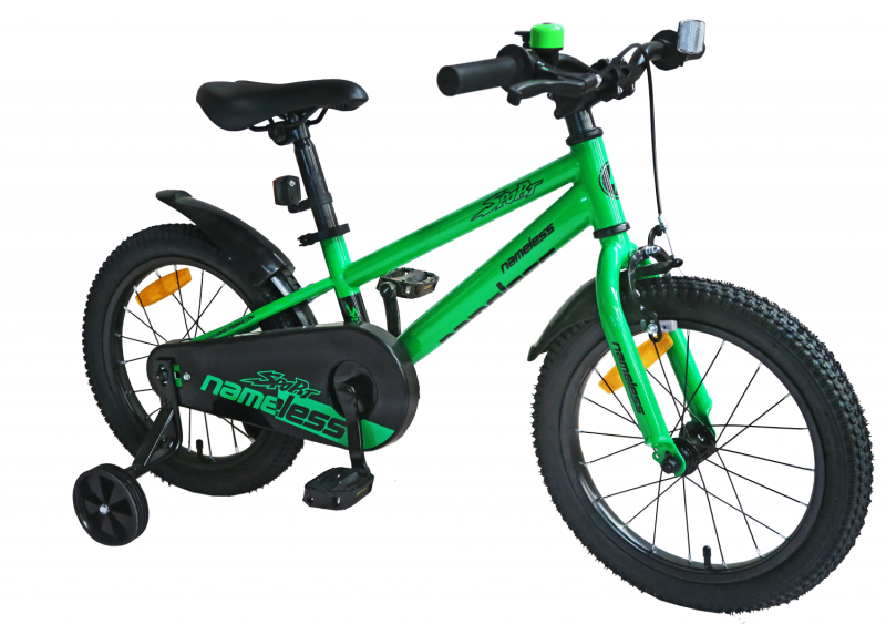 Велосипед 16 NAMELESS SPORT зеленый/черный 2023г