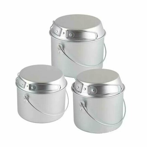 Набор котелков походных 1л 2л 3л Camp-S1 Ecos 991008 4350₽