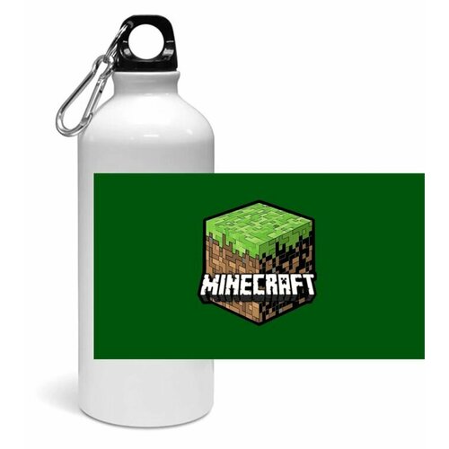 фото Спортивная бутылка minecraft № 12 bugrikshop