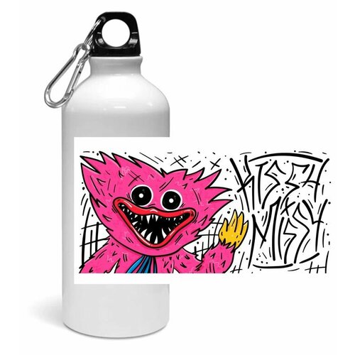 фото Спортивная бутылка хагги вагги, huggy wuggy №4 animashop