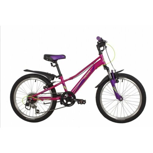 Велосипед 20 Novatrack VALIANT 6-ск Фуксия PN22 2208600₽