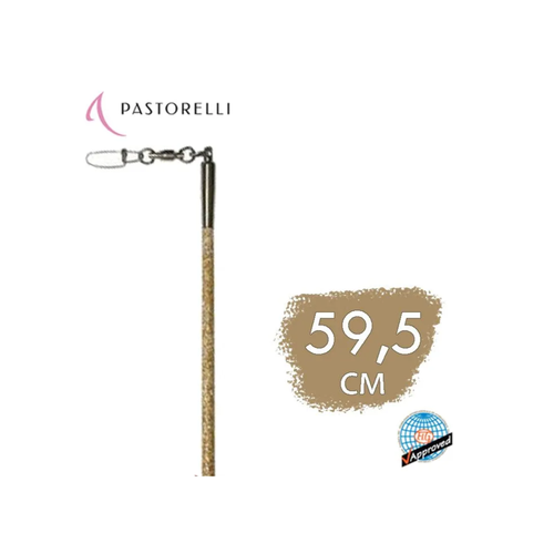 Палочка PASTORELLI Glitter 59.5 Золотой с черным держателем 00412 золотистый, золотой, черный