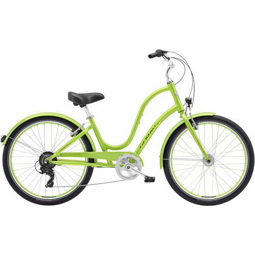 Женский велосипед Electra Townie Original 7D EQ Step Thru 2023 26 Салатовый 150-183 см 8500000₽