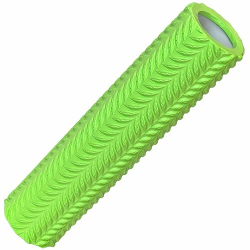 Ролик для йоги зеленый 45х11см ЭВА/АБС Спортекс E40752