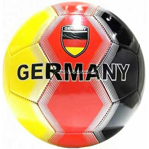 Мяч футбольный GERMANY пвх 1 слой, размер 5, камера резиновая, машинная сшивка NEXT SC-1PVC300-GER-2