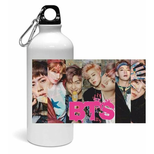 фото Спортивная бутылка bts № 5 bugrikshop