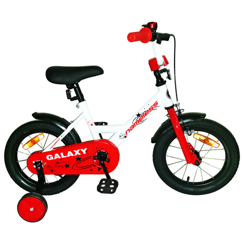 Велосипед 12 NAMELESS GALAXY белый/красный 2023г