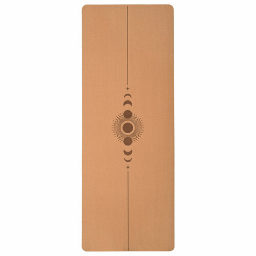 фото Коврик для йоги пробковый eclipse lite 183*68*0,45 см yogatops