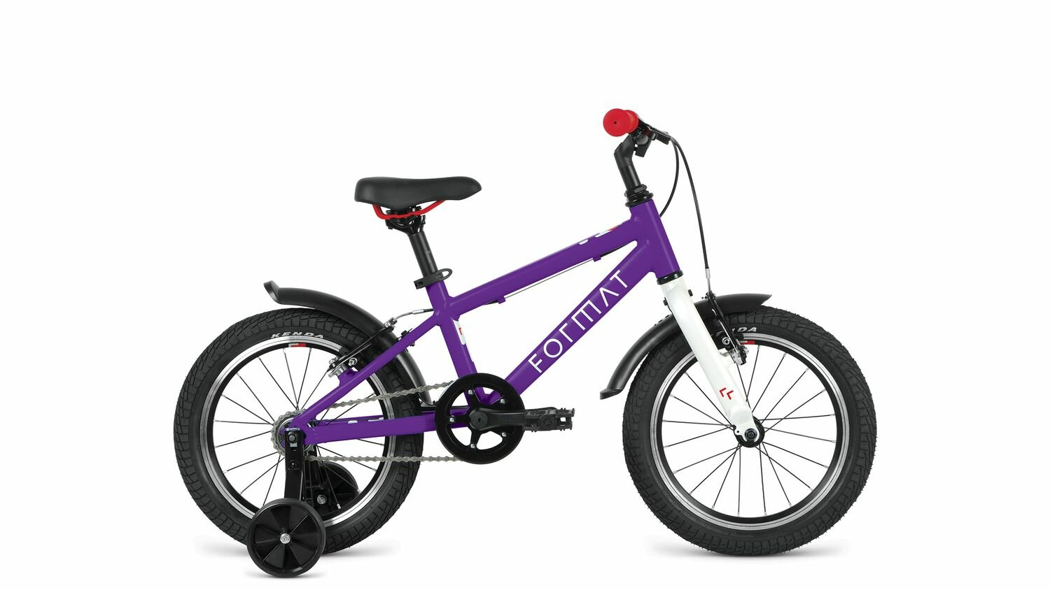 Велосипед Format Kids 16 (2022) (Велосипед FORMAT"22 KIDS 16,-, фиолетовый, RBK22FM16528)