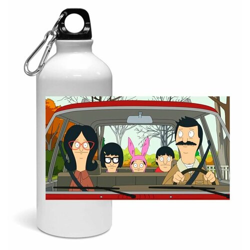 фото Спортивная бутылка bob"s burgers, закусочная боба №8 animashop