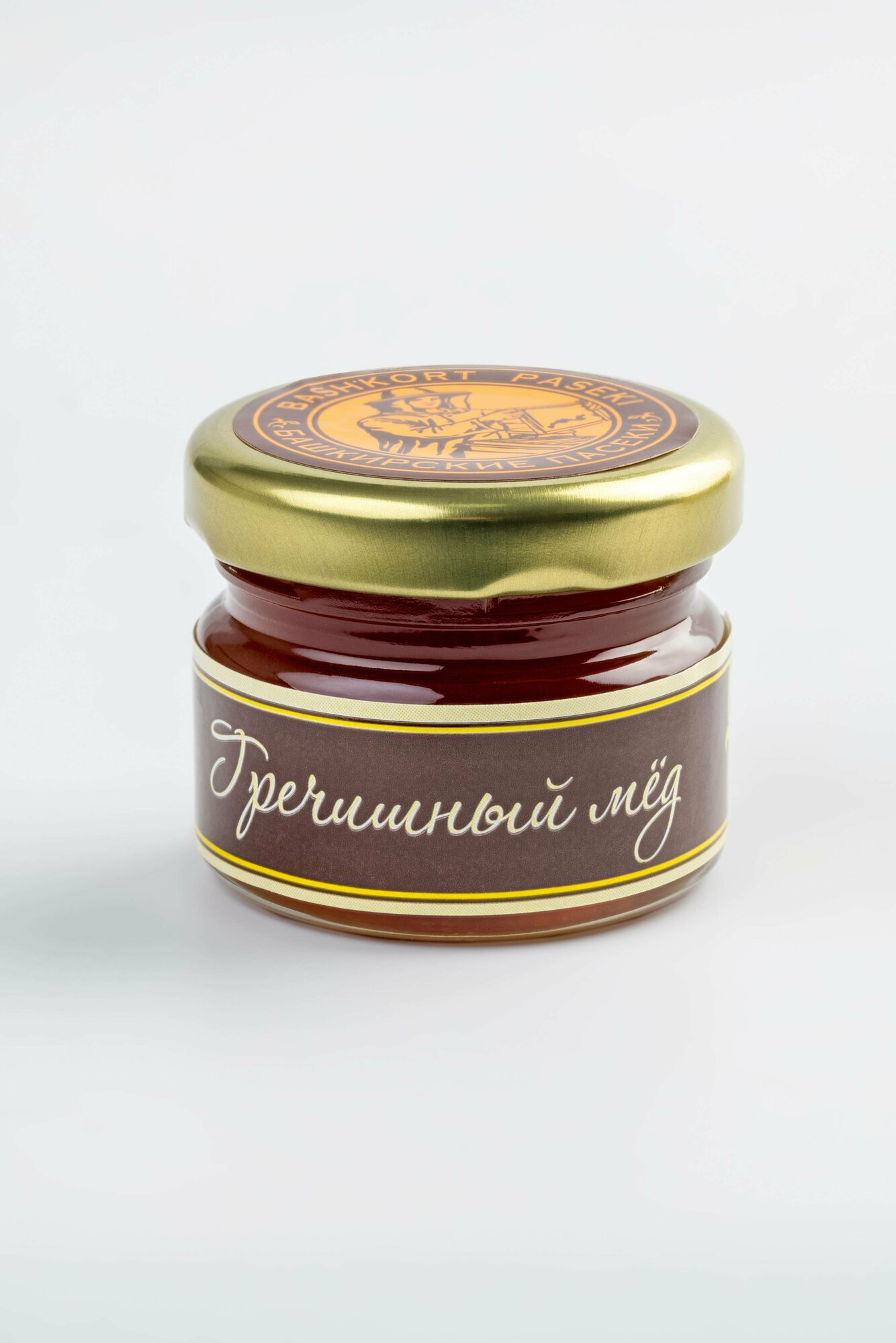 Мед башкирские пасеки гречишный, 40 гр.