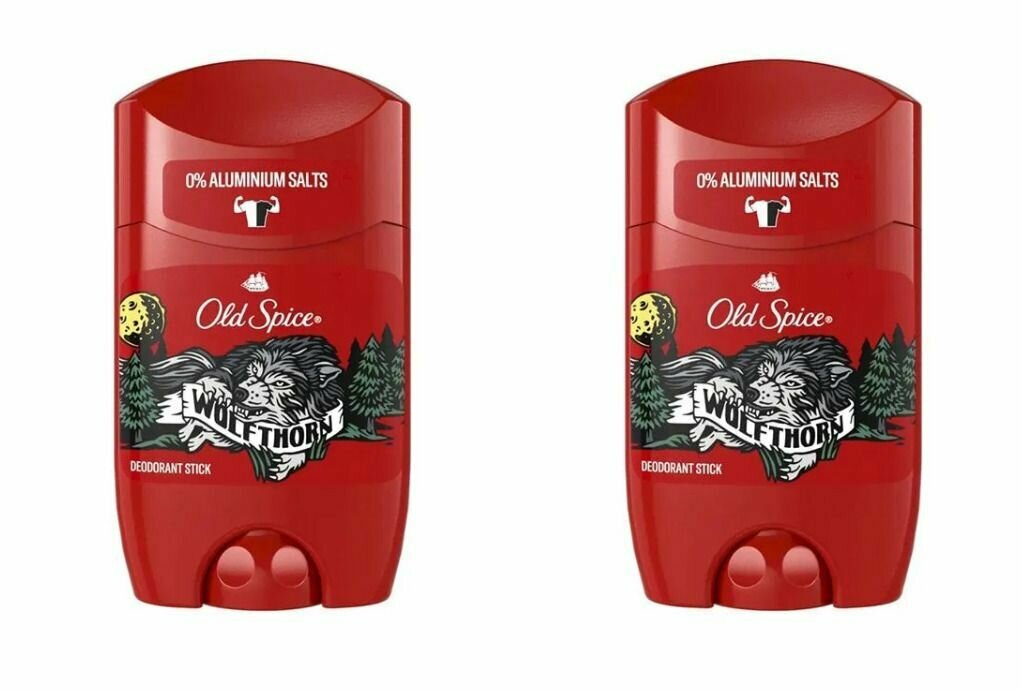 Old Spice Дезодорант твердый Wolfthorn, 50 мл, 2 шт /