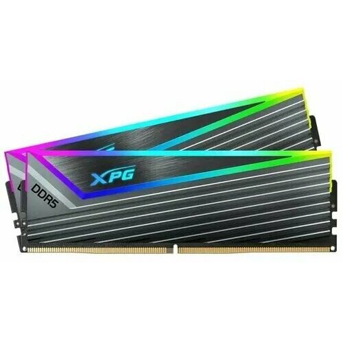 Оперативная память 32Gb DDR5 6000MHz ADATA XPG Caster RGB 2x16Gb KIT AX5U6000C3016G-DCCARGY 1715000₽