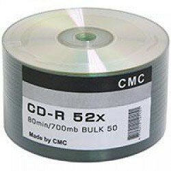 CMC Диски CD-R 80 52x Bulk 50