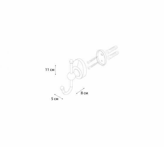 Крючок для полотенец Fixsen - фото №4